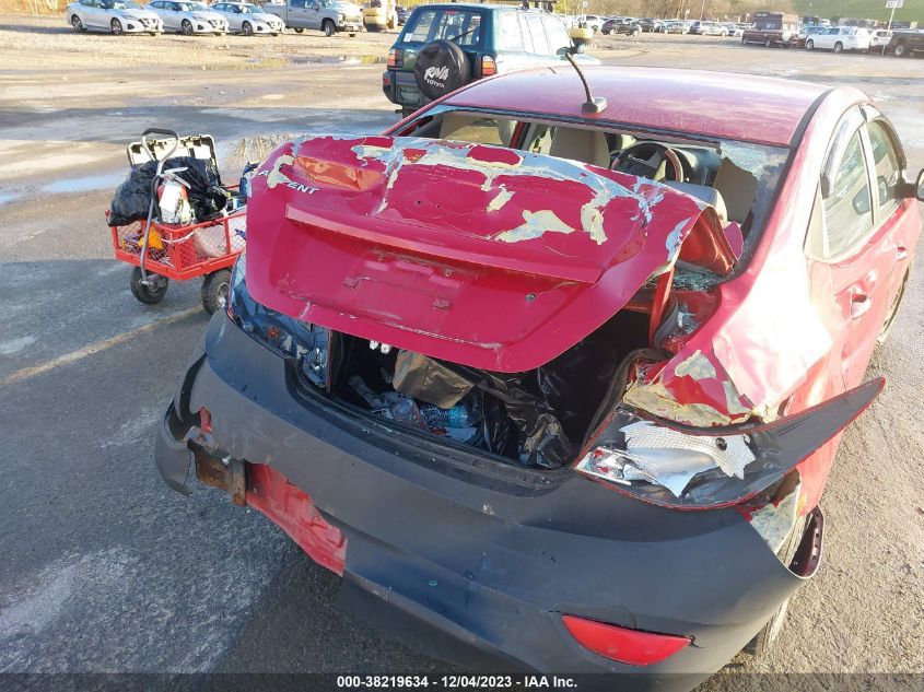 2015 Hyundai Accent Gls VIN: KMHCT4AE7FU831028 Lot: 38219634