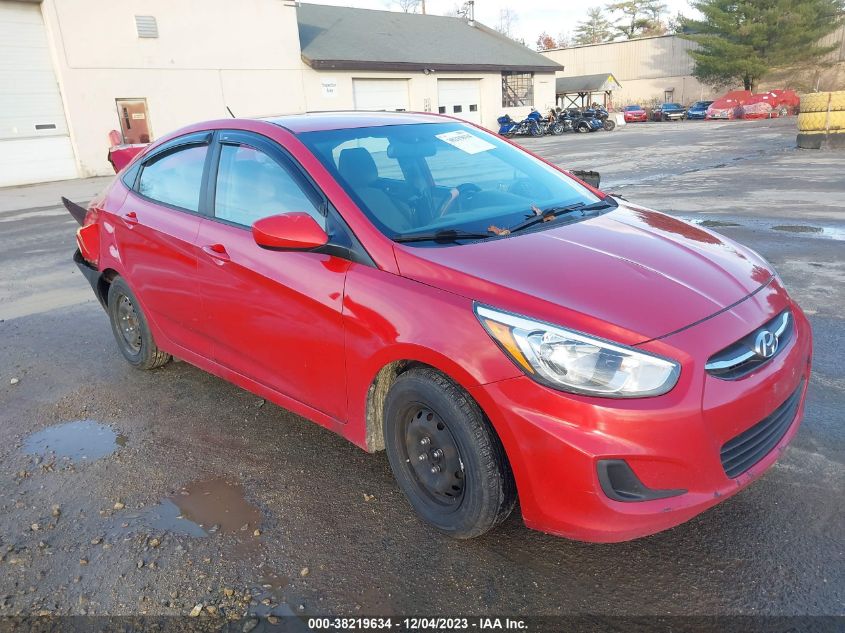 2015 Hyundai Accent Gls VIN: KMHCT4AE7FU831028 Lot: 38219634