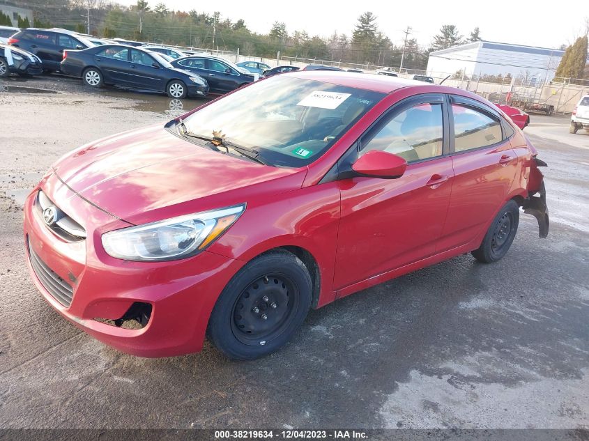 2015 Hyundai Accent Gls VIN: KMHCT4AE7FU831028 Lot: 38219634