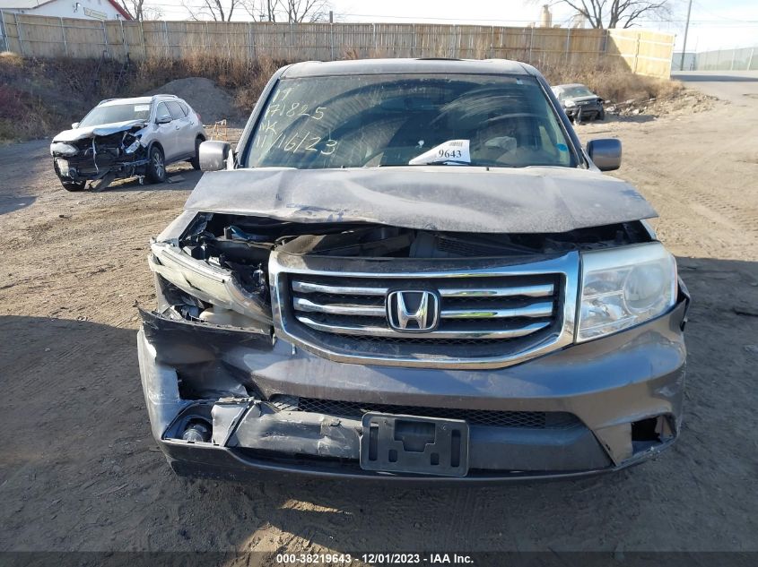 5FNYF4H59EB012441 2014 Honda Pilot Exl