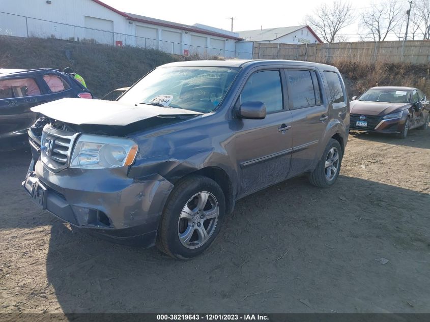 5FNYF4H59EB012441 2014 Honda Pilot Exl