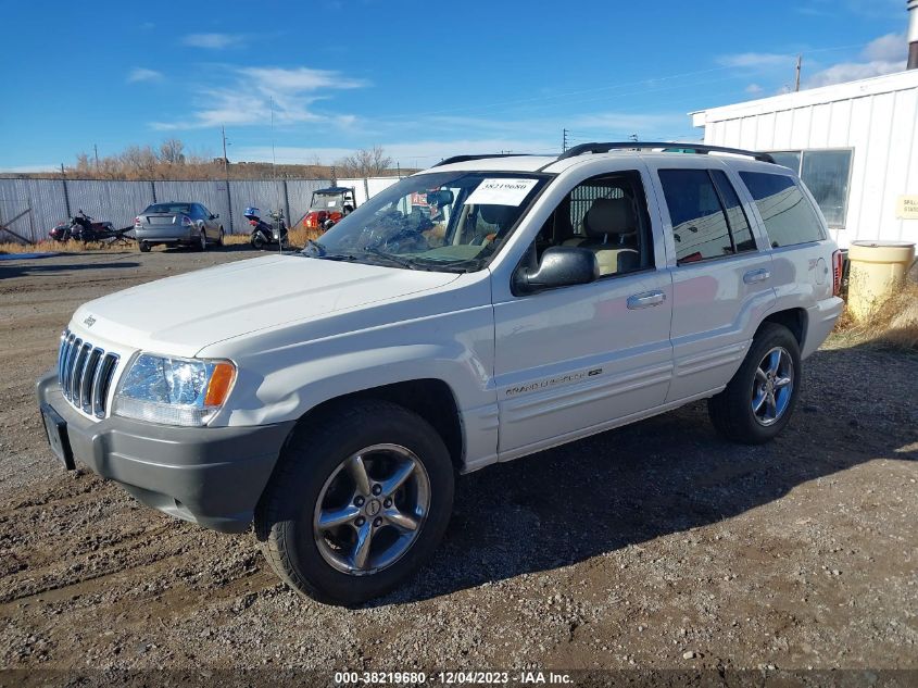 2002 Jeep Grand Cherokee Limited VIN: 1J8GW58N62C230338 Lot: 38219680