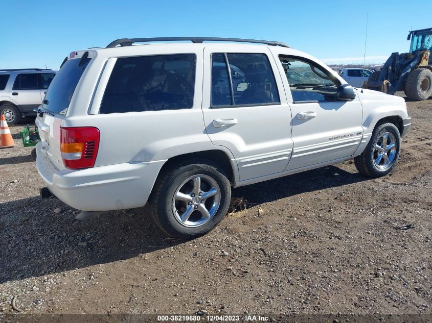 2002 Jeep Grand Cherokee Limited VIN: 1J8GW58N62C230338 Lot: 38219680