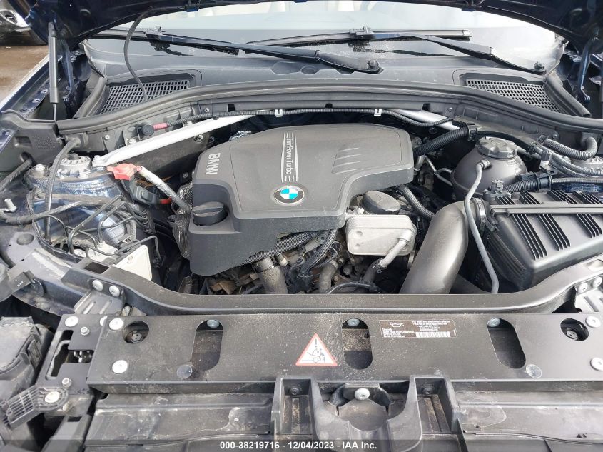 2014 BMW X3 xDrive28I VIN: 5UXWX9C53E0D18222 Lot: 38219716