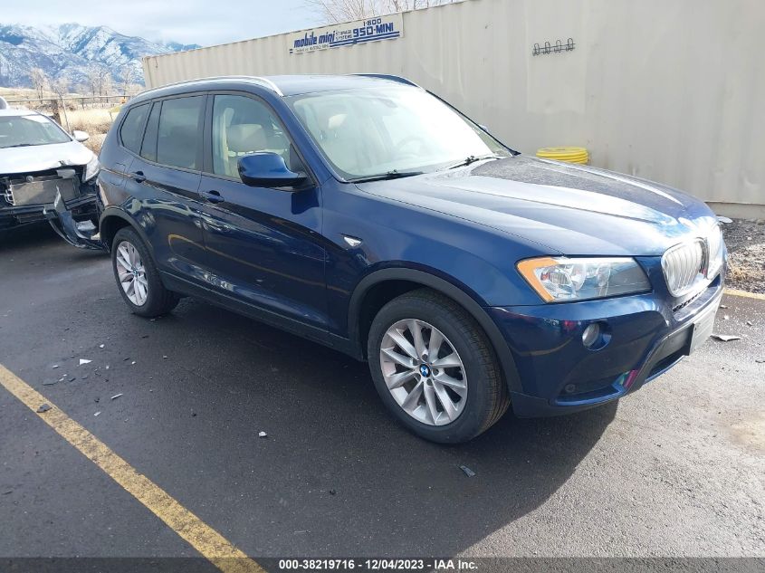 2014 BMW X3 xDrive28I VIN: 5UXWX9C53E0D18222 Lot: 38219716