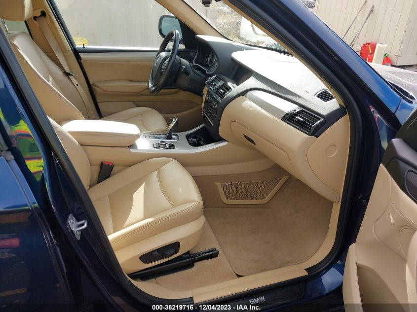 2014 BMW X3 xDrive28I VIN: 5UXWX9C53E0D18222 Lot: 38219716