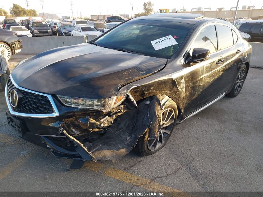 2018 Acura Tlx Tech Pkg VIN: 19UUB2F52JA001836 Lot: 38219775