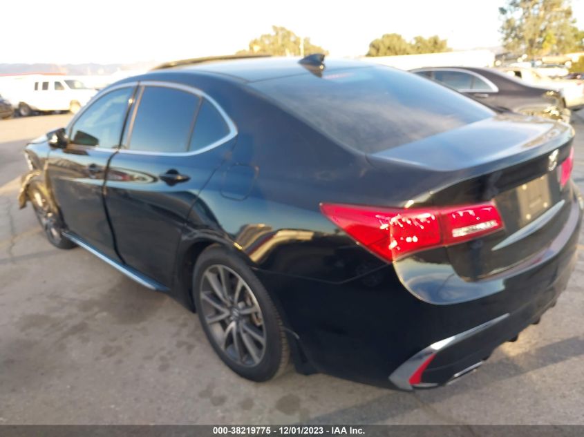 2018 Acura Tlx Tech Pkg VIN: 19UUB2F52JA001836 Lot: 38219775