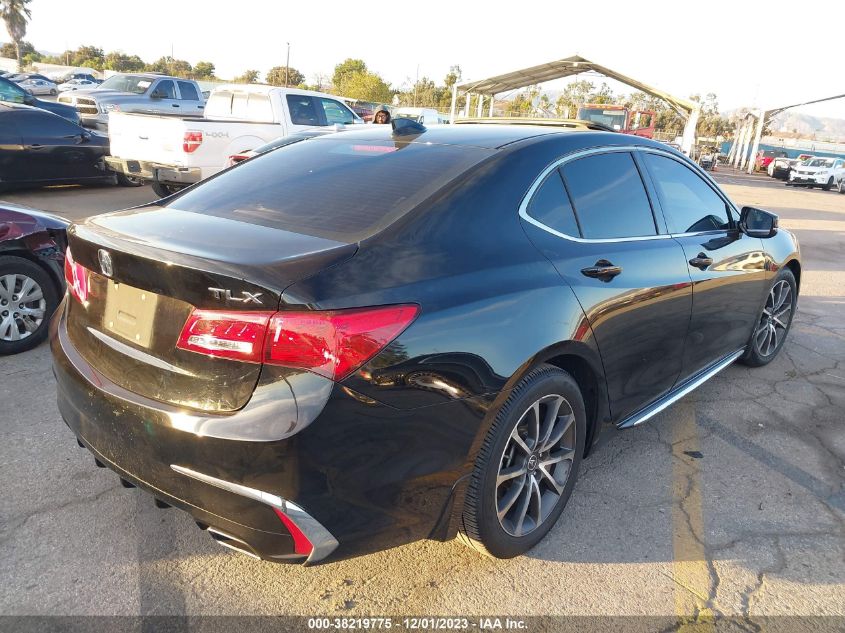 2018 Acura Tlx Tech Pkg VIN: 19UUB2F52JA001836 Lot: 38219775