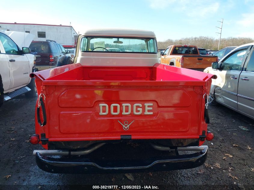 1956 Dodge Pickup VIN: 84266443 Lot: 38219777