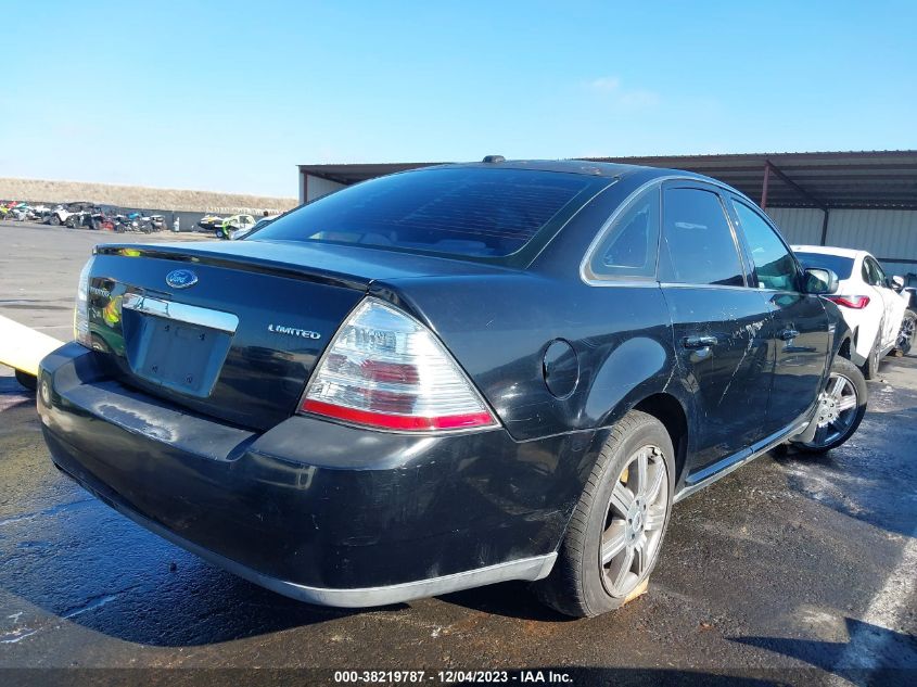 2008 Ford Taurus Limited VIN: 1FAHP25W98G179493 Lot: 38219787