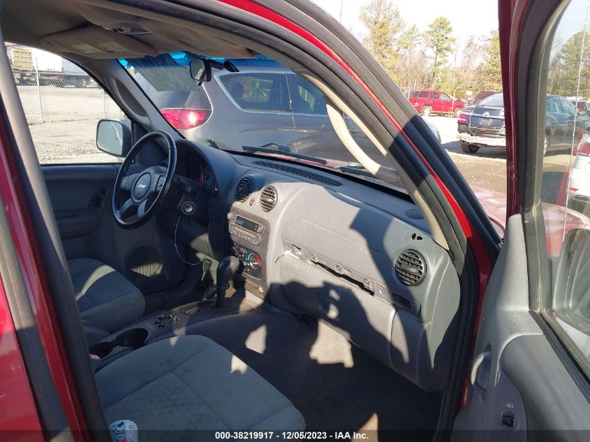 2006 Jeep Liberty Sport VIN: 1J4GL48K36W282489 Lot: 38219917