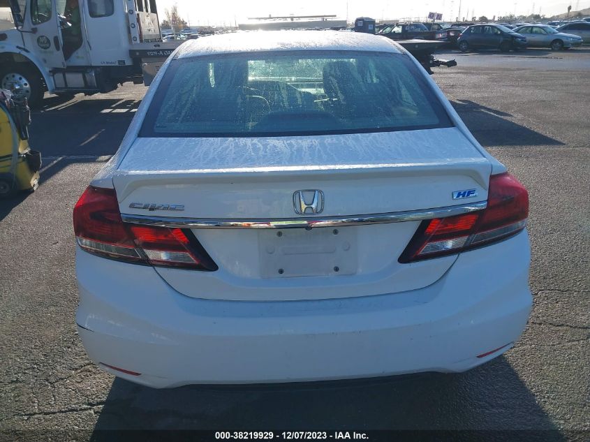 2013 Honda Civic Hf VIN: 2HGFB2F66DH548289 Lot: 38219929