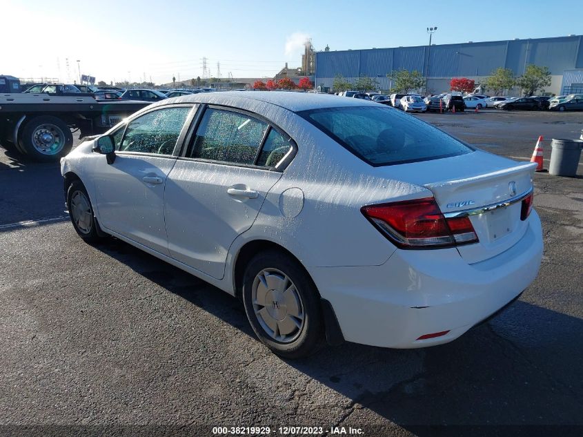 2013 Honda Civic Hf VIN: 2HGFB2F66DH548289 Lot: 38219929