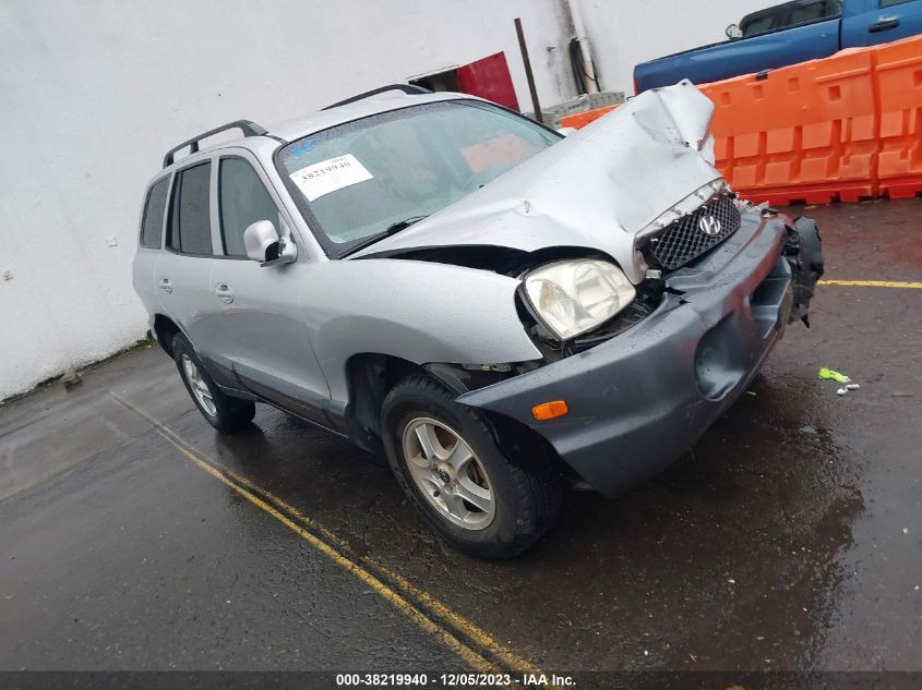 2003 Hyundai Santa Fe Lx/Gls VIN: KM8SC13D23U411512 Lot: 38219940