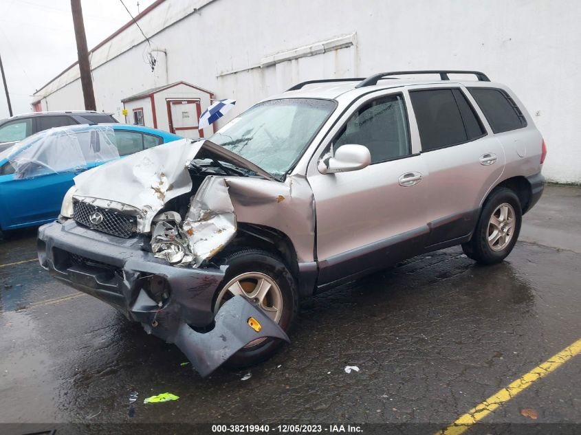 2003 Hyundai Santa Fe Lx/Gls VIN: KM8SC13D23U411512 Lot: 38219940