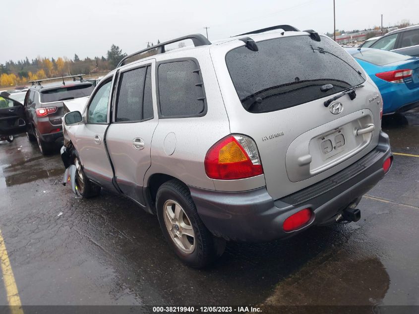 2003 Hyundai Santa Fe Lx/Gls VIN: KM8SC13D23U411512 Lot: 38219940