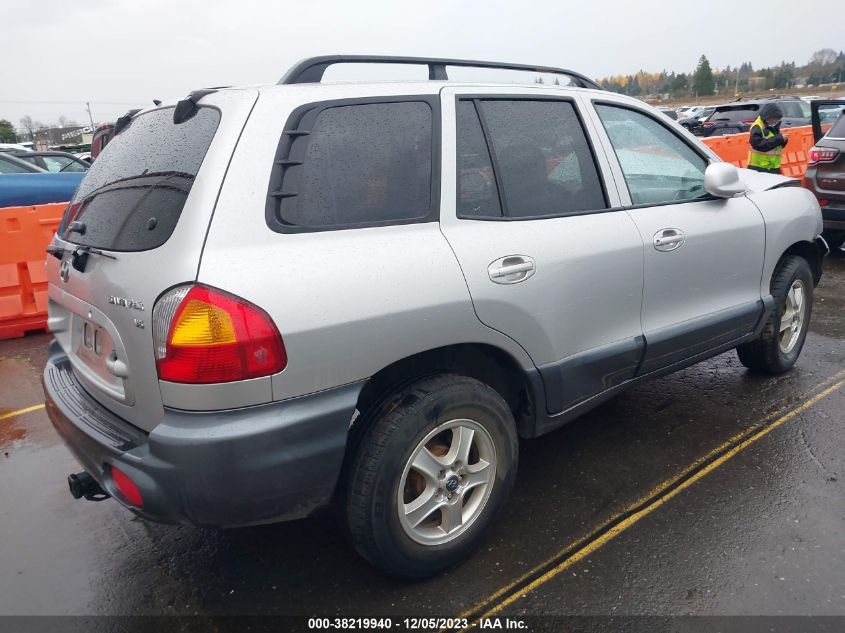 2003 Hyundai Santa Fe Lx/Gls VIN: KM8SC13D23U411512 Lot: 38219940