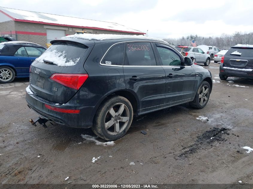 2012 Audi Q5 3.2 Premium Plus VIN: WA1DKAFP0CA112862 Lot: 38220006