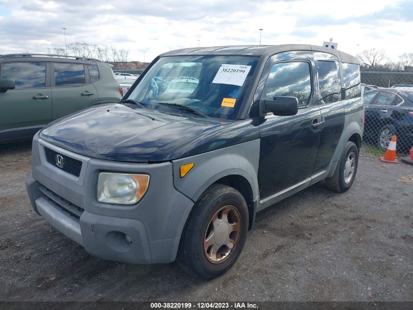 2003 Honda Element Dx VIN: 5J6YH18273L001280 Lot: 38220199