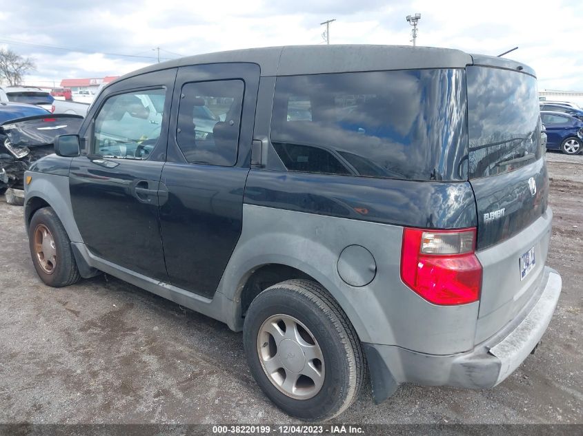 2003 Honda Element Dx VIN: 5J6YH18273L001280 Lot: 38220199