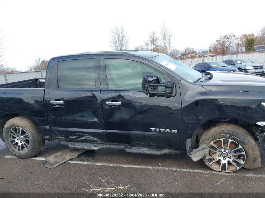 2021 Nissan Titan Sv 4X4 VIN: 1N6AA1ED9MN520383 Lot: 38220252