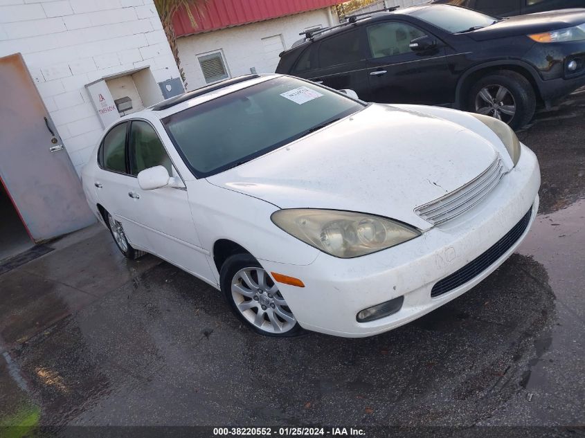 2004 Lexus Es 330 VIN: JTHBA30G945013177 Lot: 38220552