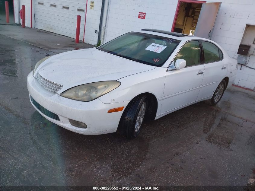 2004 Lexus Es 330 VIN: JTHBA30G945013177 Lot: 38220552