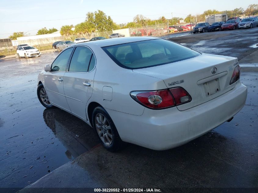 2004 Lexus Es 330 VIN: JTHBA30G945013177 Lot: 38220552