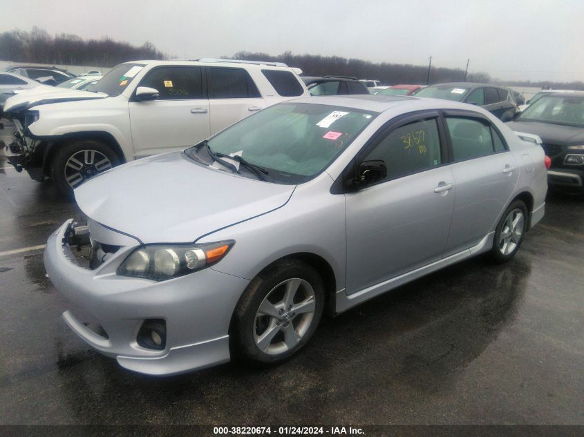 2013 Toyota Corolla S VIN: 2T1BU4EE3DC040447 Lot: 38220674