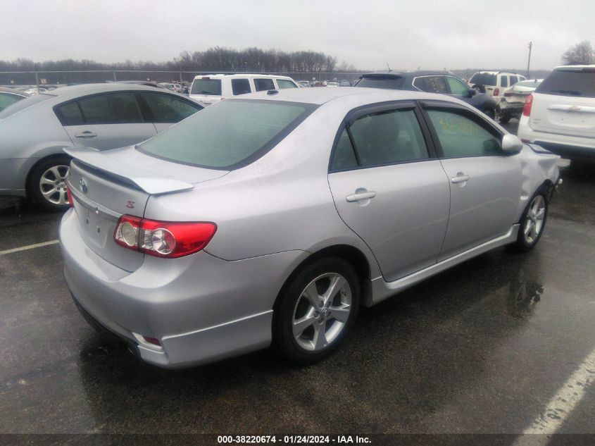 2013 Toyota Corolla S VIN: 2T1BU4EE3DC040447 Lot: 38220674