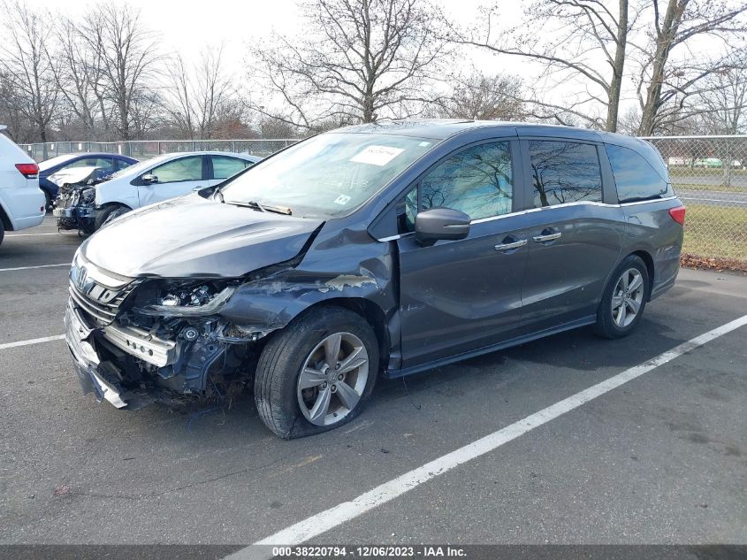 2019 Honda Odyssey Ex-L VIN: 5FNRL6H7XKB134893 Lot: 38220794