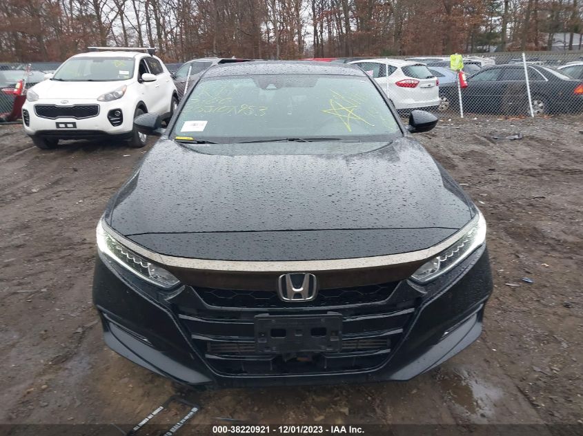 2018 Honda Accord Sport VIN: 1HGCV1F31JA170015 Lot: 38220921