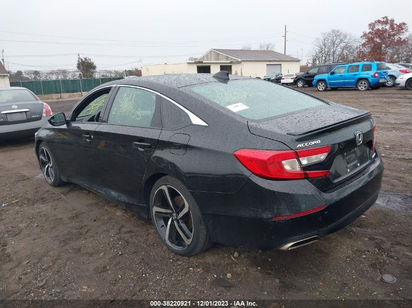 2018 Honda Accord Sport VIN: 1HGCV1F31JA170015 Lot: 38220921