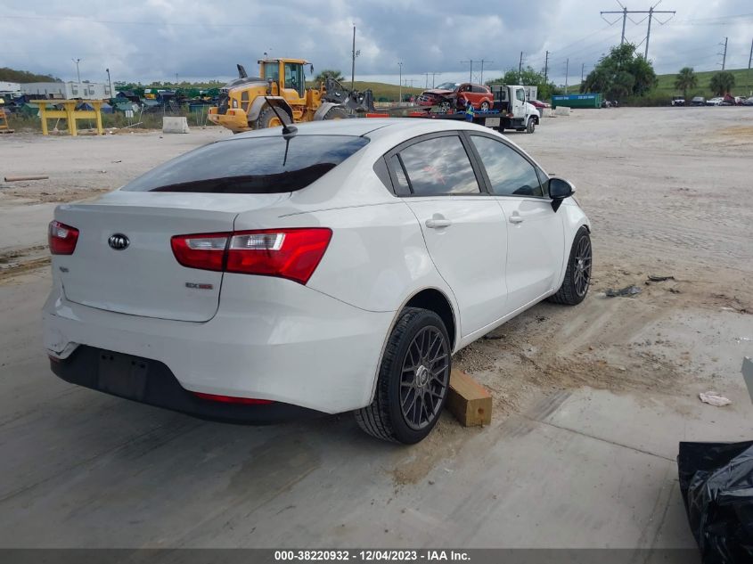 2016 Kia Rio Ex VIN: KNADN4A3XG6630499 Lot: 38220932