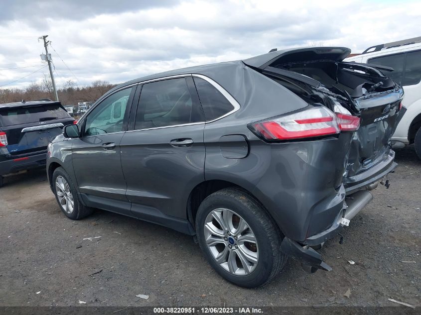 2022 Ford Edge Titanium VIN: 2FMPK4K98NBA35818 Lot: 38220951