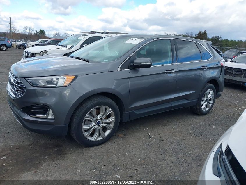 2022 Ford Edge Titanium VIN: 2FMPK4K98NBA35818 Lot: 38220951