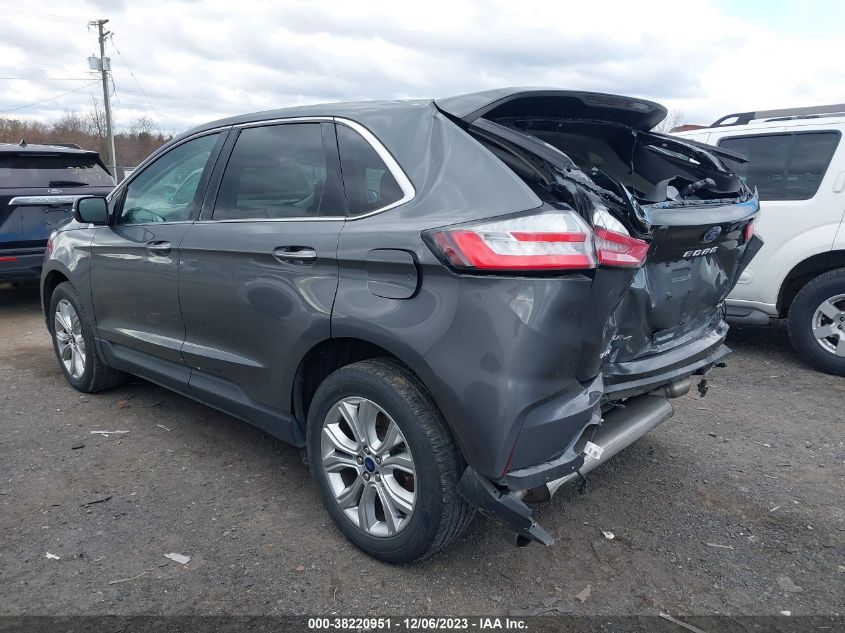 2022 Ford Edge Titanium VIN: 2FMPK4K98NBA35818 Lot: 38220951