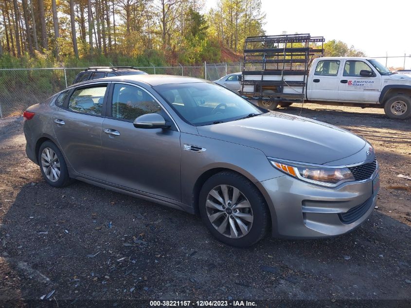 2016 Kia Optima Lx VIN: 5XXGT4L3XGG076045 Lot: 38221157