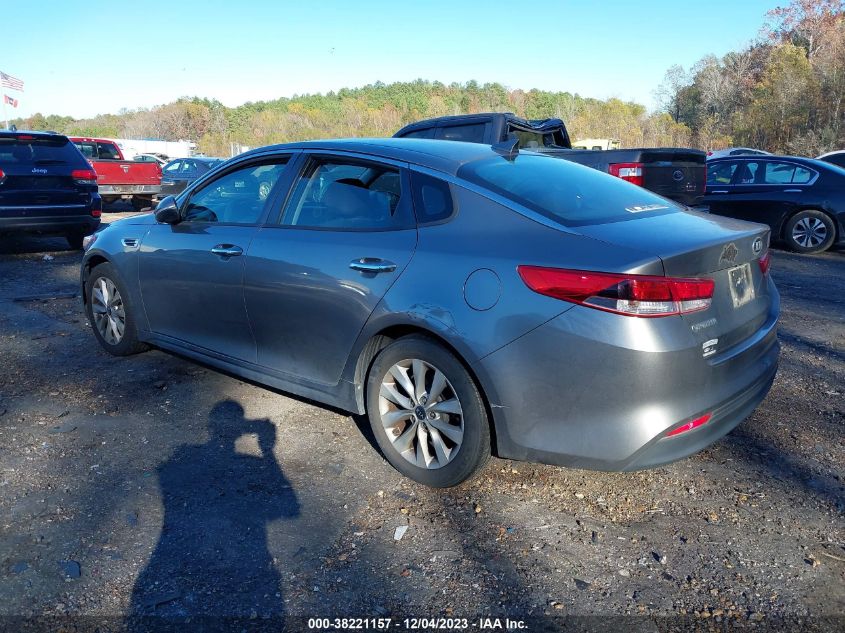 2016 Kia Optima Lx VIN: 5XXGT4L3XGG076045 Lot: 38221157