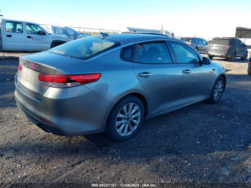 2016 Kia Optima Lx VIN: 5XXGT4L3XGG076045 Lot: 38221157