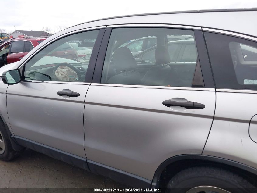 2009 Honda Cr-V Lx VIN: JHLRE48359C015235 Lot: 38221213