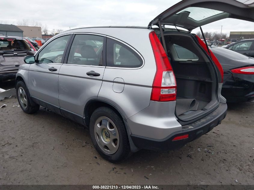 2009 Honda Cr-V Lx VIN: JHLRE48359C015235 Lot: 38221213