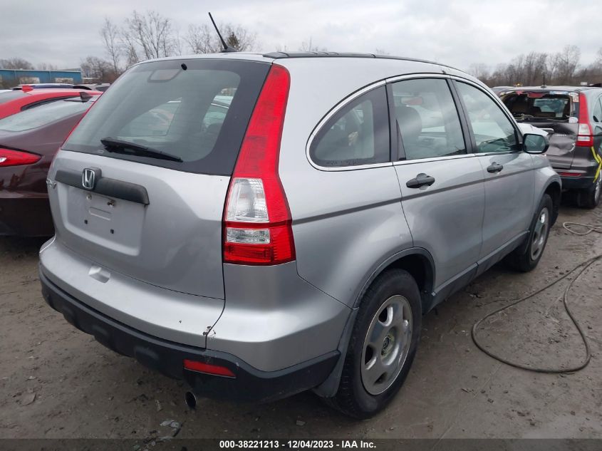 2009 Honda Cr-V Lx VIN: JHLRE48359C015235 Lot: 38221213