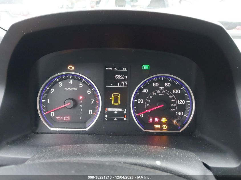 2009 Honda Cr-V Lx VIN: JHLRE48359C015235 Lot: 38221213