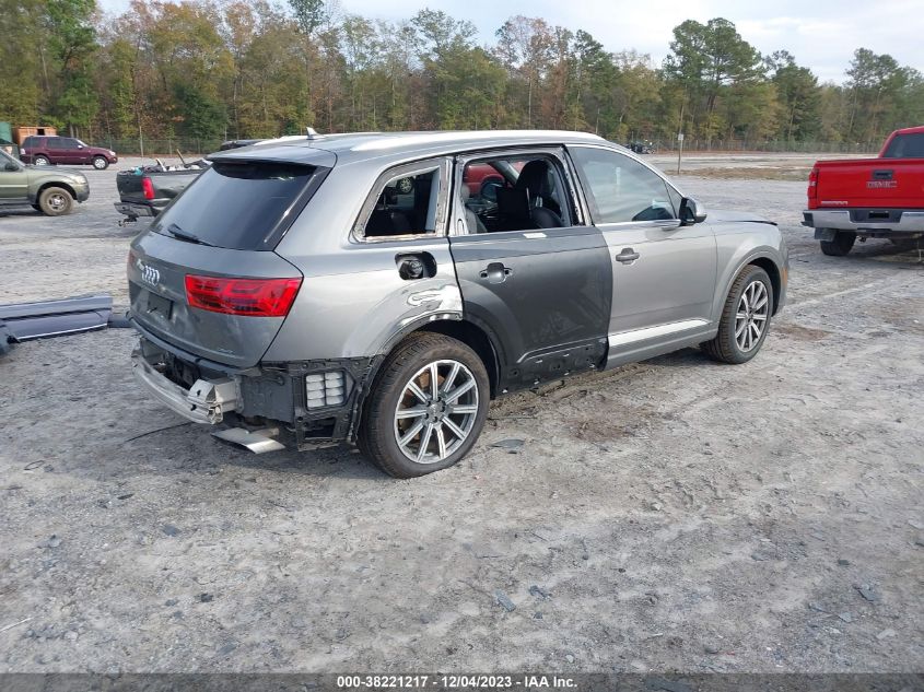 2017 Audi Q7 Premium Plus VIN: WA1LHAF70HD039122 Lot: 38221217