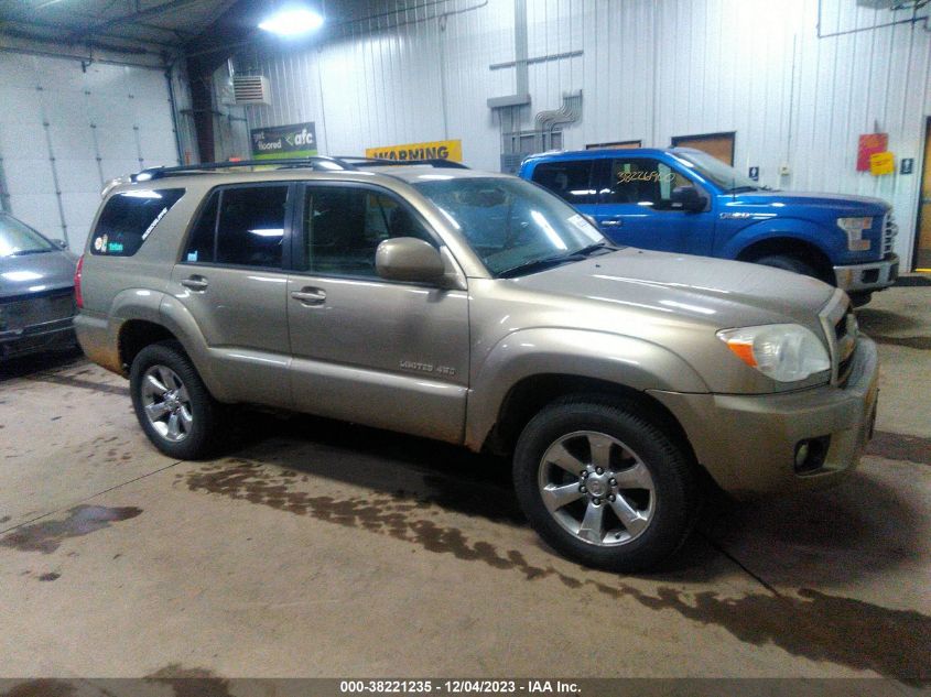 2006 Toyota 4Runner Limited V8 VIN: JTEBT17R368033459 Lot: 38221235