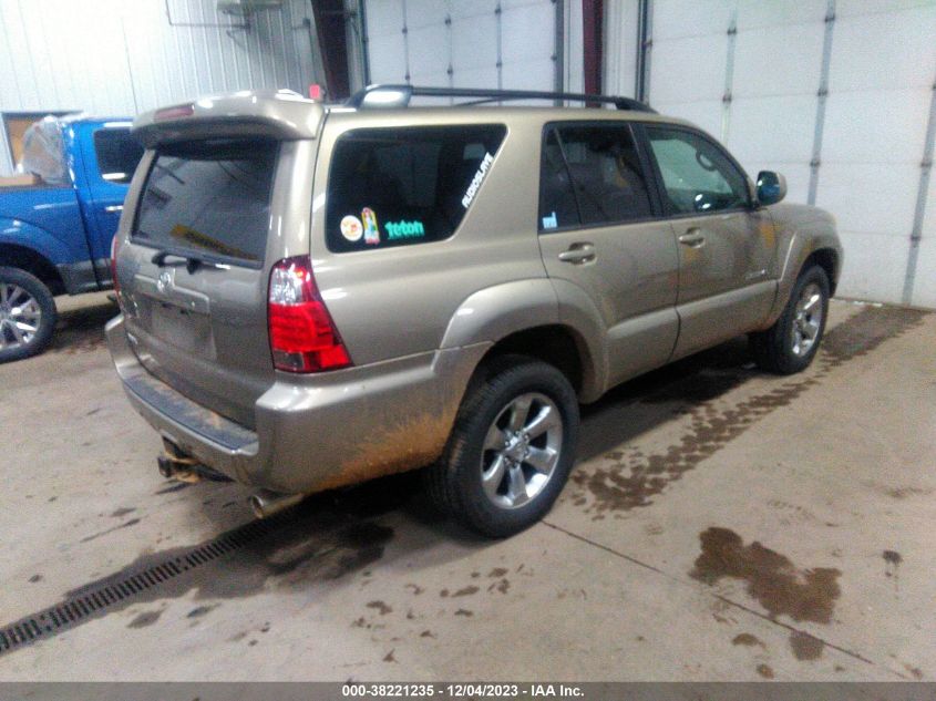 2006 Toyota 4Runner Limited V8 VIN: JTEBT17R368033459 Lot: 38221235