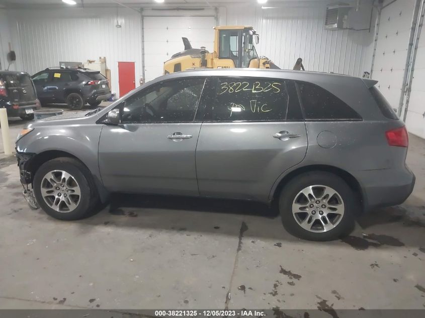 2008 Acura Mdx Technology Package VIN: 2HNYD28398H516036 Lot: 38221325