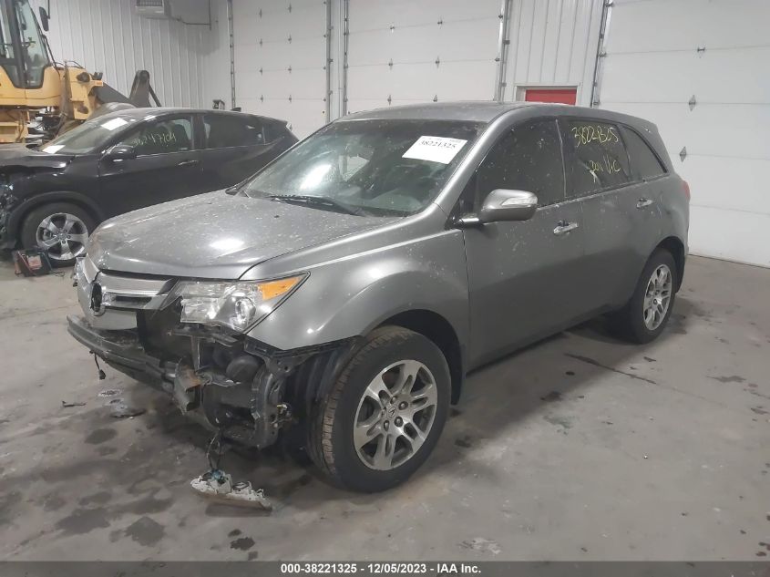 2008 Acura Mdx Technology Package VIN: 2HNYD28398H516036 Lot: 38221325